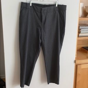 AVA VIV Heathered Grey, Woman’s Trousers, Size 18W
